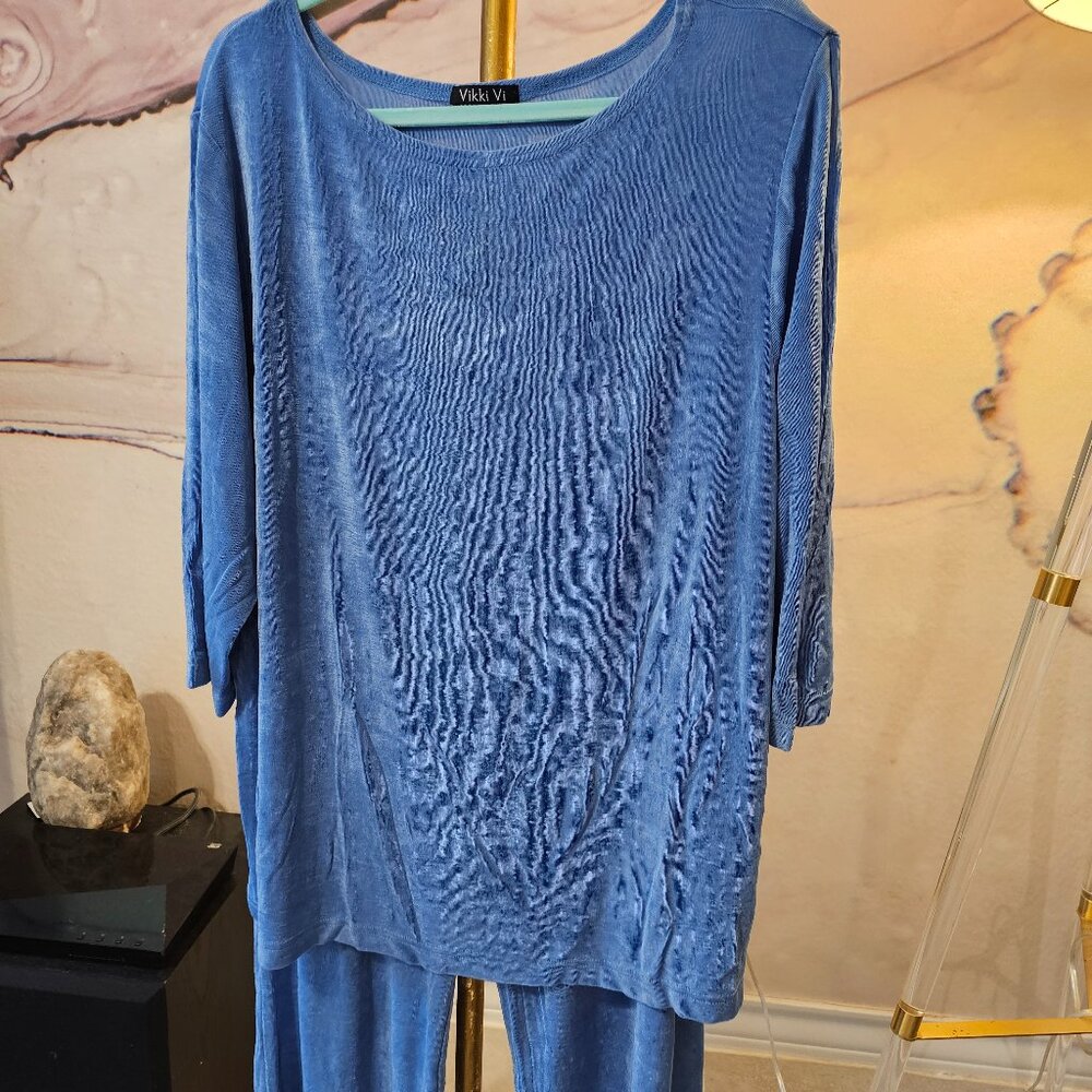 Vintage Vikki Vi Blue Set